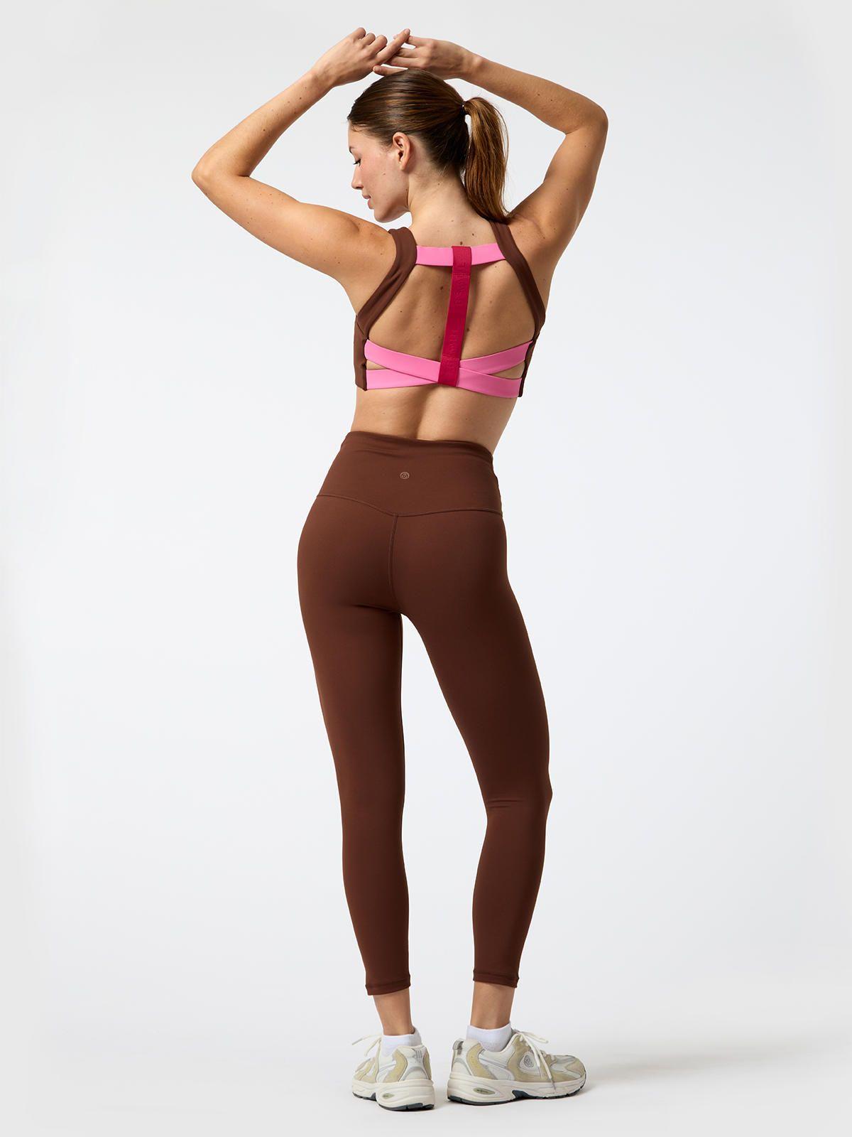 Calza Ankle Eva Aloe Café Mujer-4