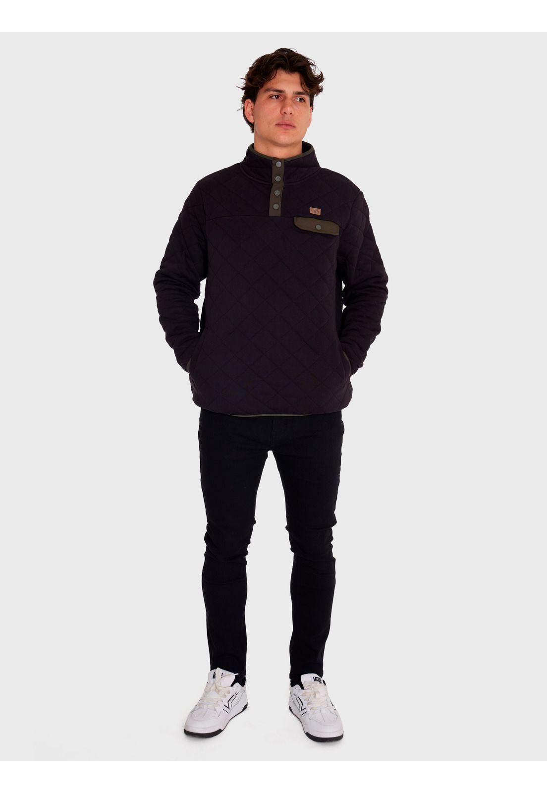 Polar Hombre Wave Check Negro-0