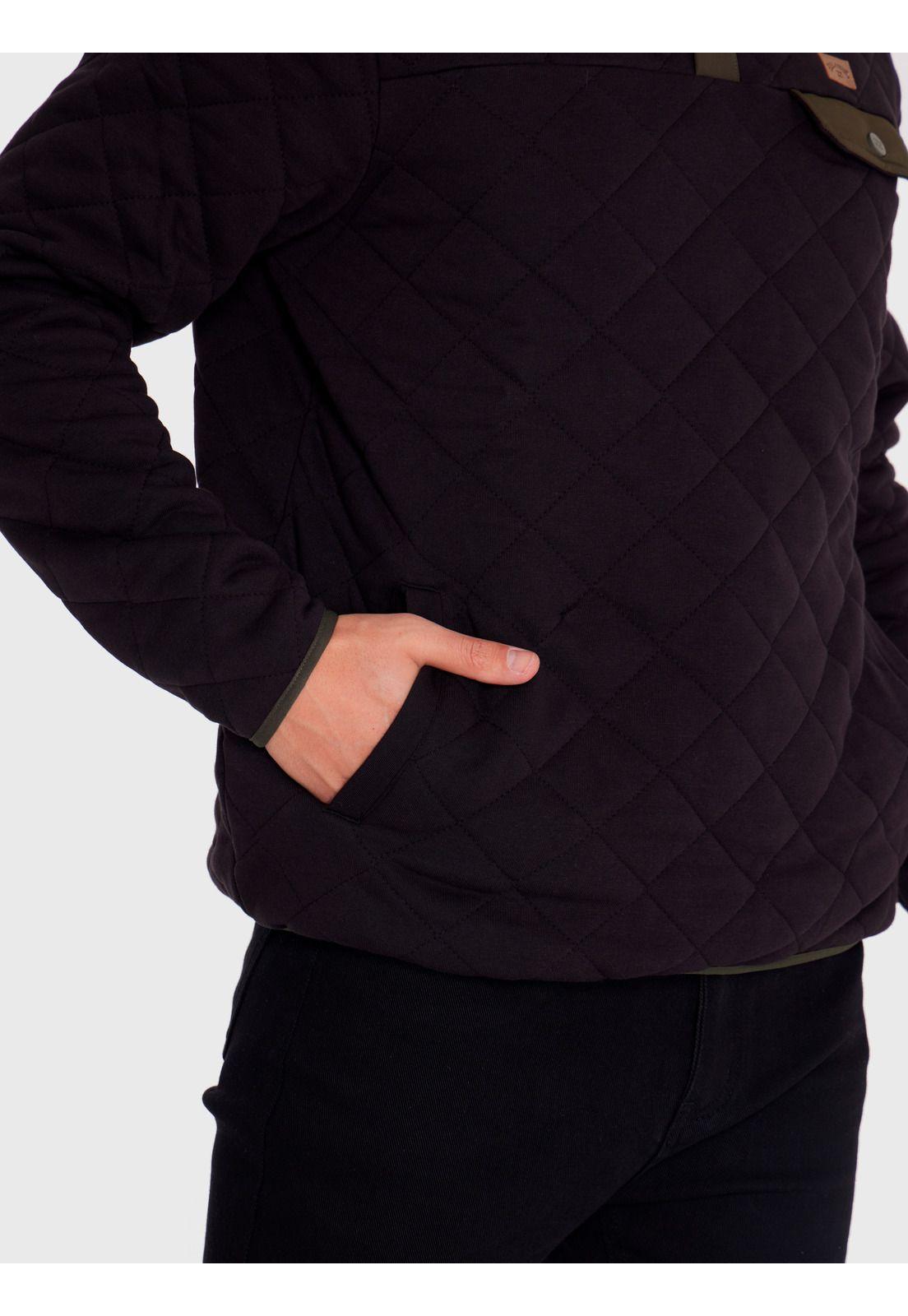 Polar Hombre Wave Check Negro-5