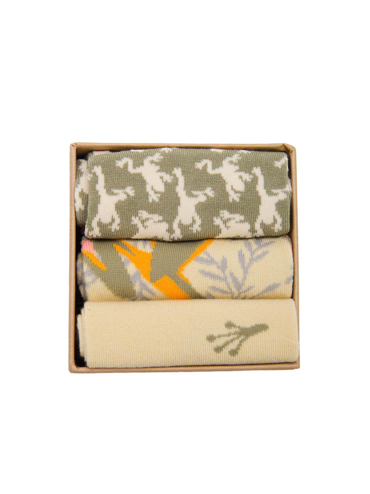 Calcetin Bambú Mujer Pack Gift Fro Multicolor-2