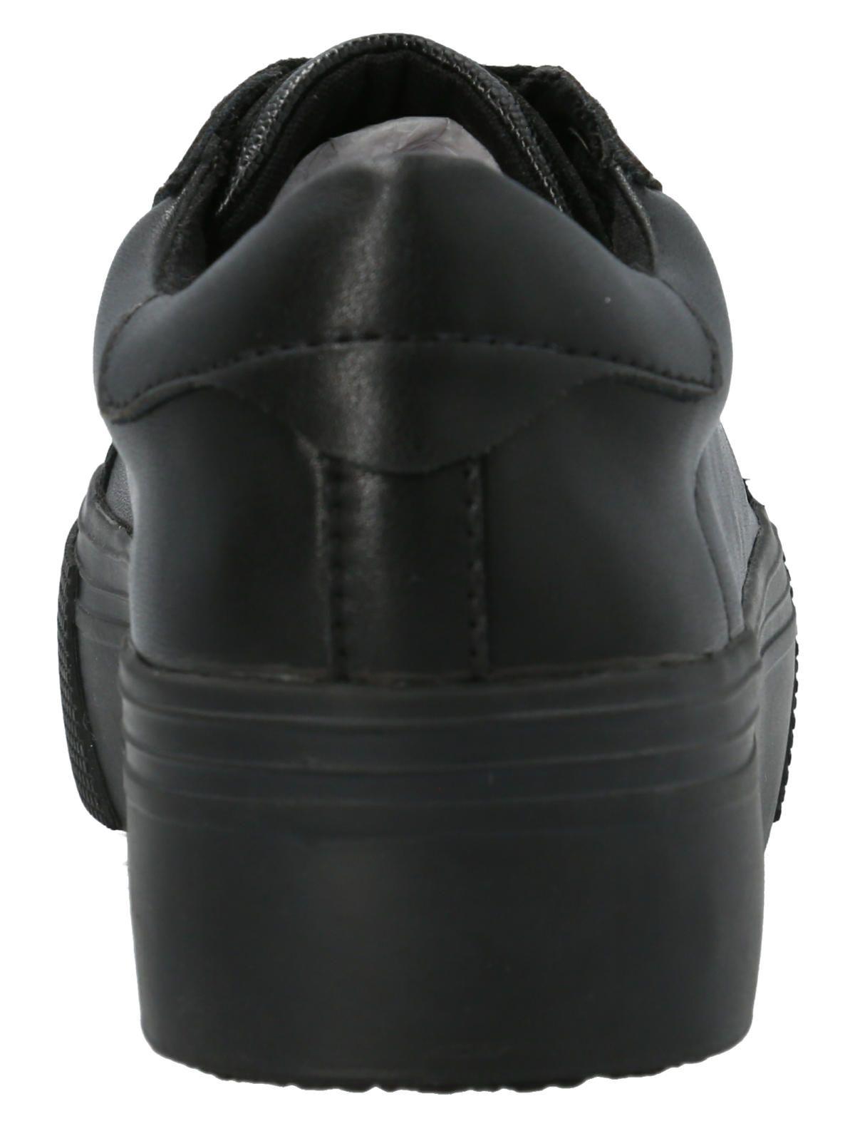 Zapatilla Niña Cuero Kim Negro-6