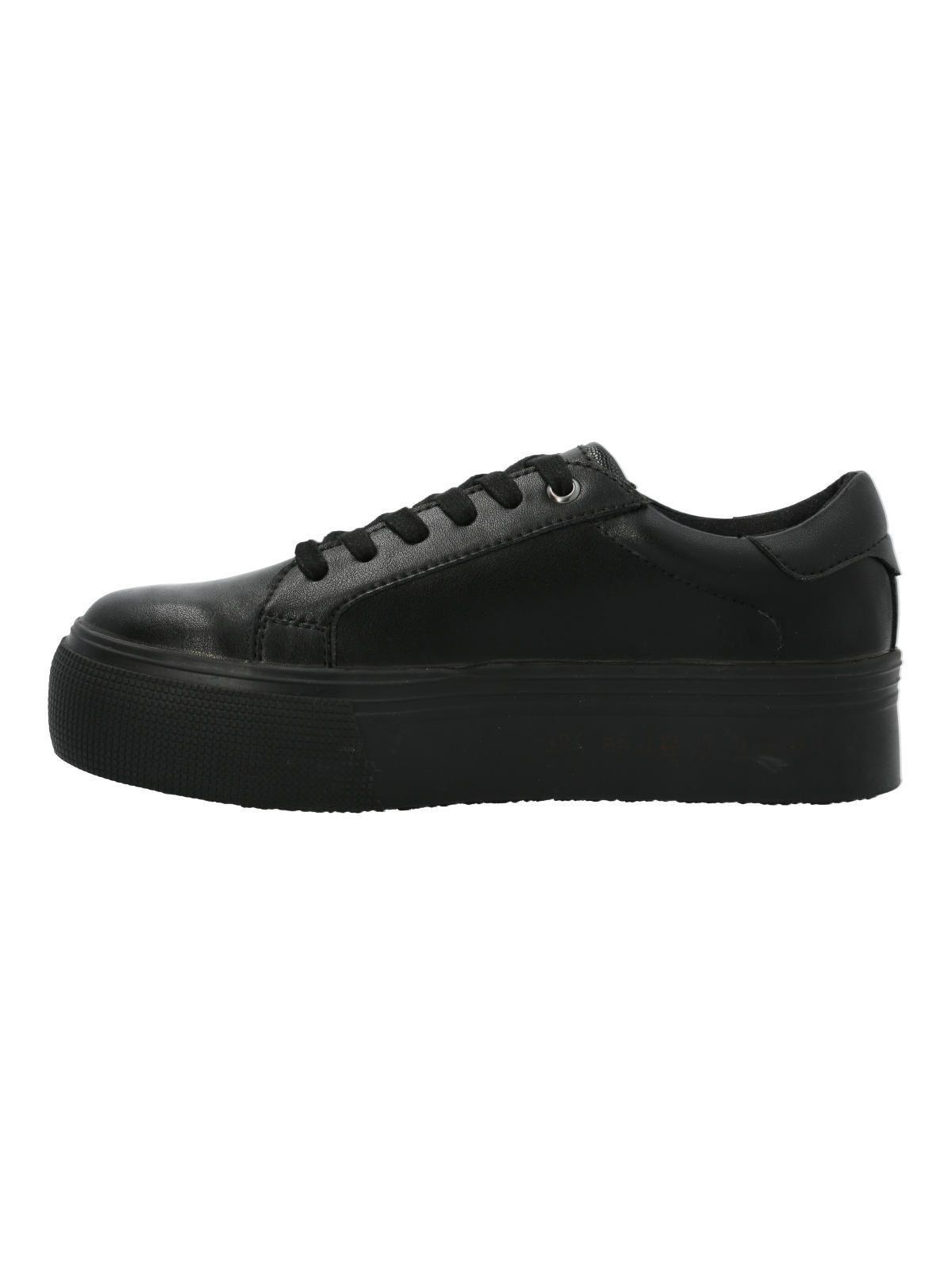 Zapatilla Niña Cuero Kim Negro-5