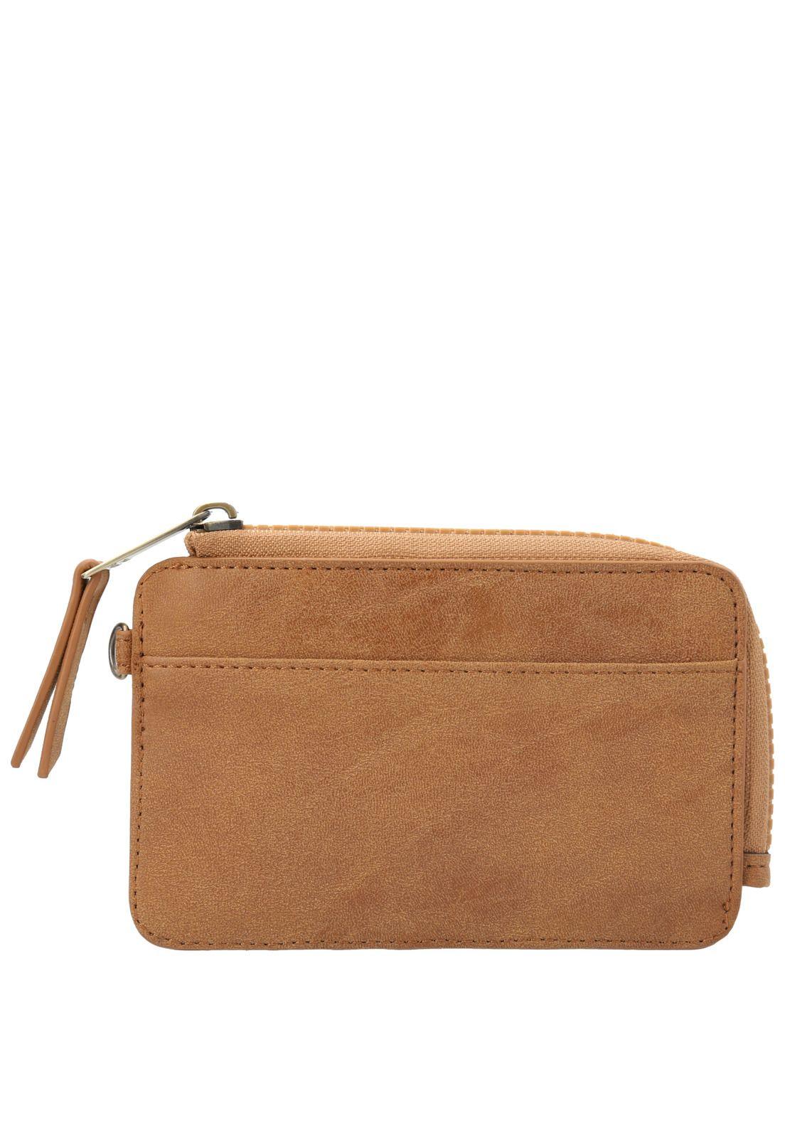 Billetera Mujer Cami Mini Wallet Café-1
