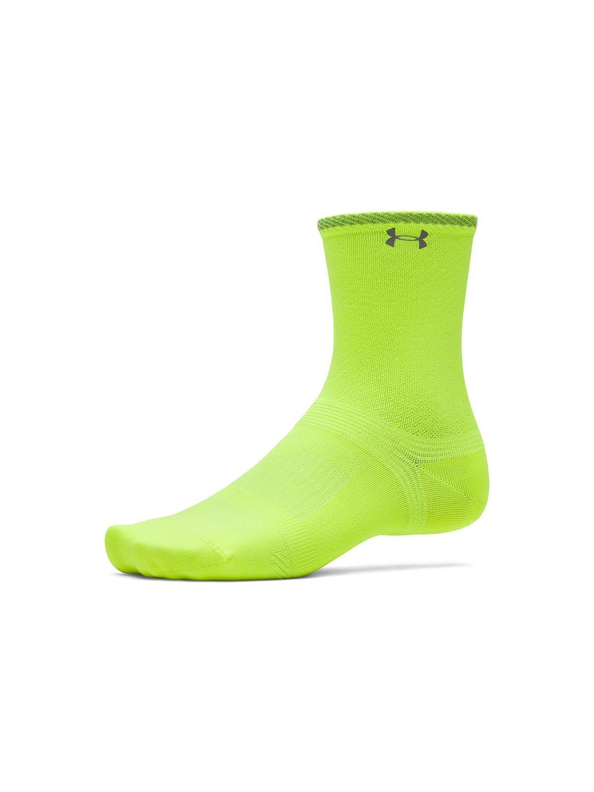 Calcetín UA Velociti Lite Amarillo Unisex-0