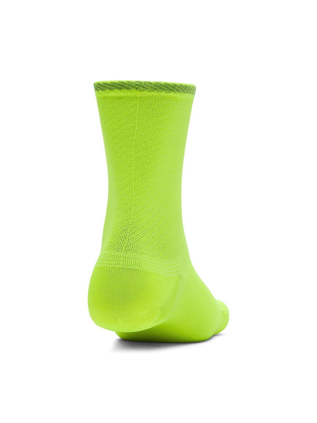 Calcetín UA Velociti Lite Amarillo Unisex-1
