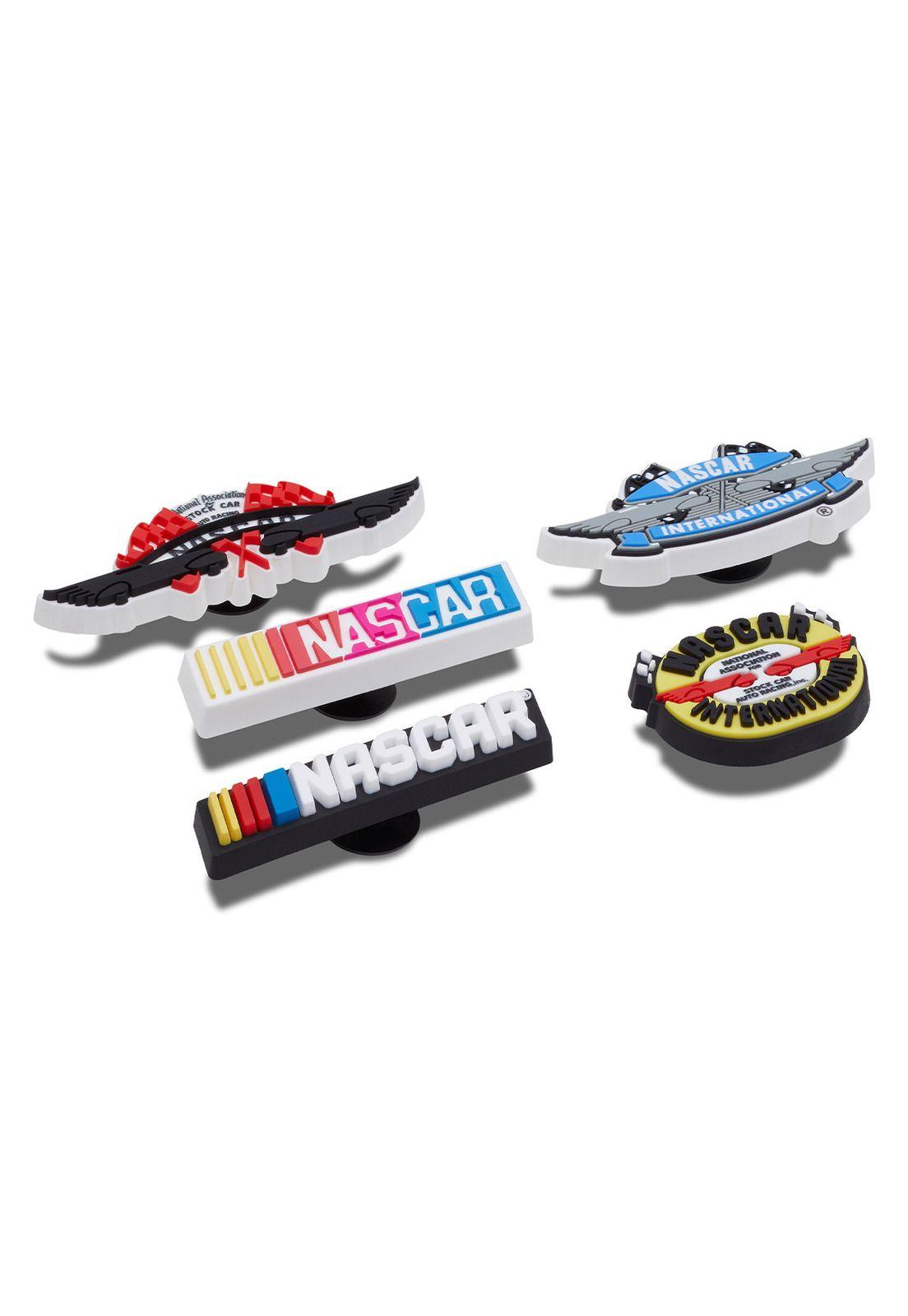 Jibbitz Crocs Pack de 5 Nascar Multicolor-2