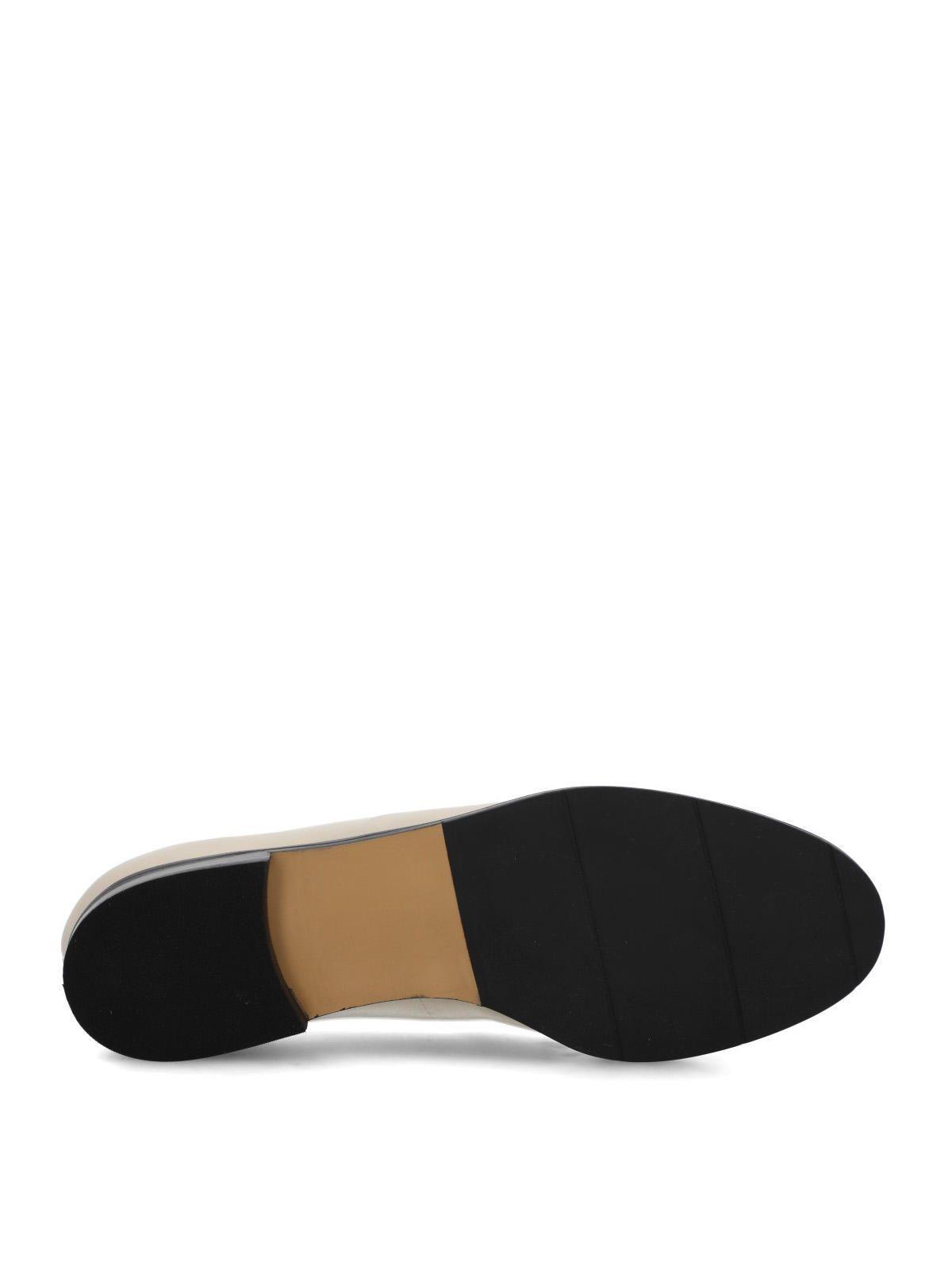 Mocasin Cuero Mujer Pomba Beige/Crudo-8