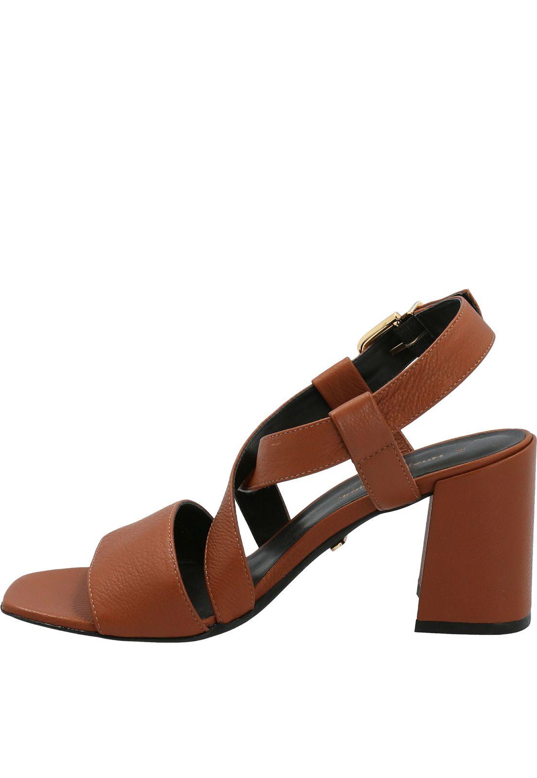 Sandalia Cuero Mujer Rialta Café-3