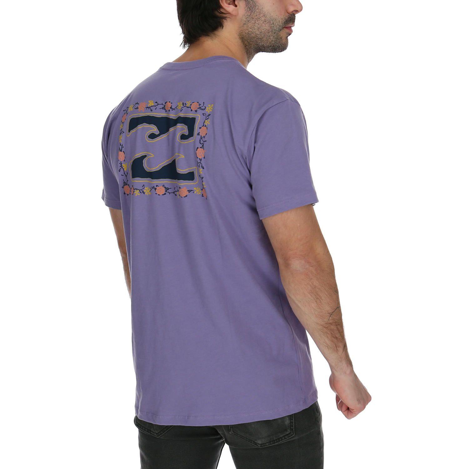 Polera M/C Hombre Crayon Wave Morado-2