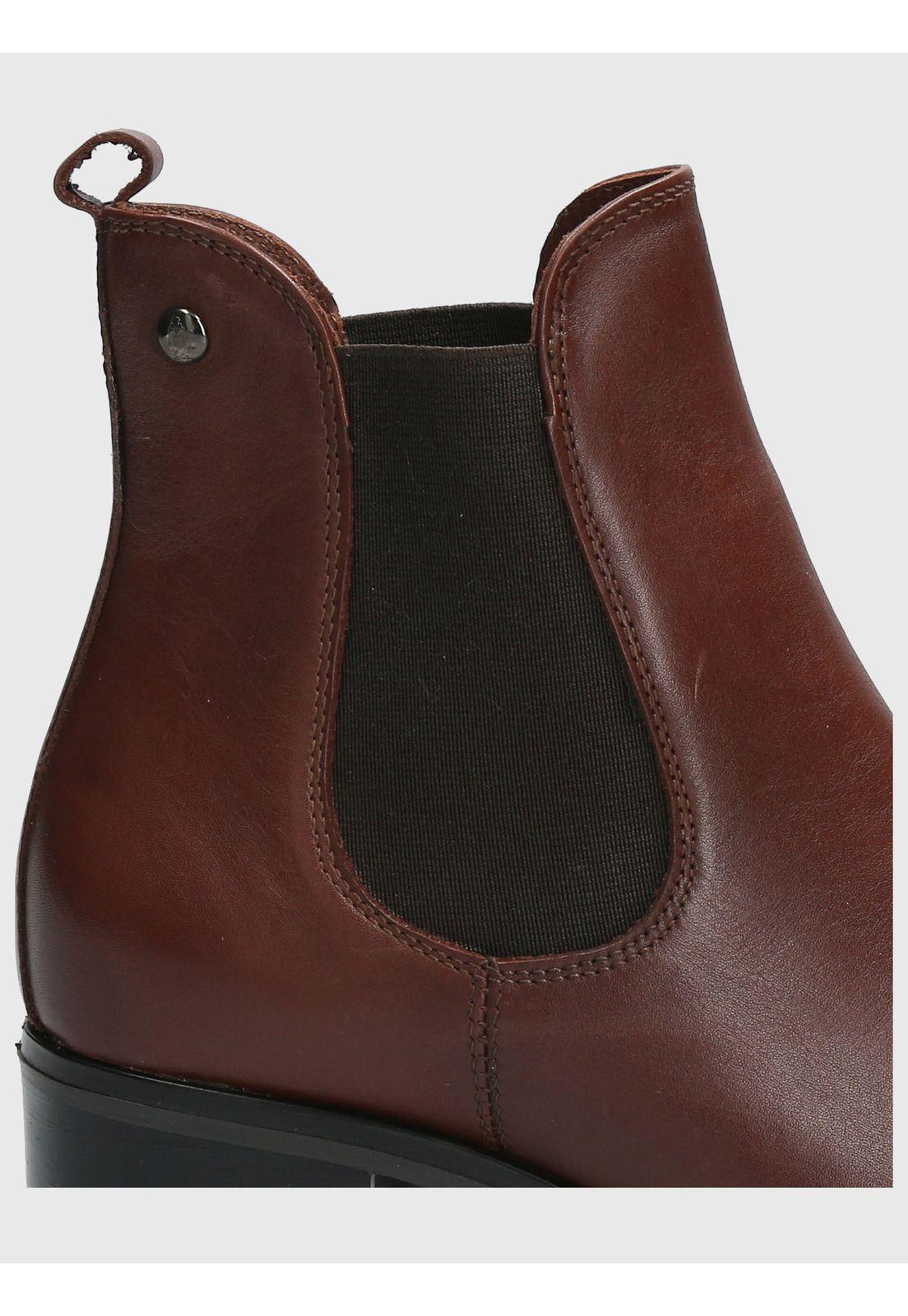 Botin Cuero Mujer Dagmar Café-7