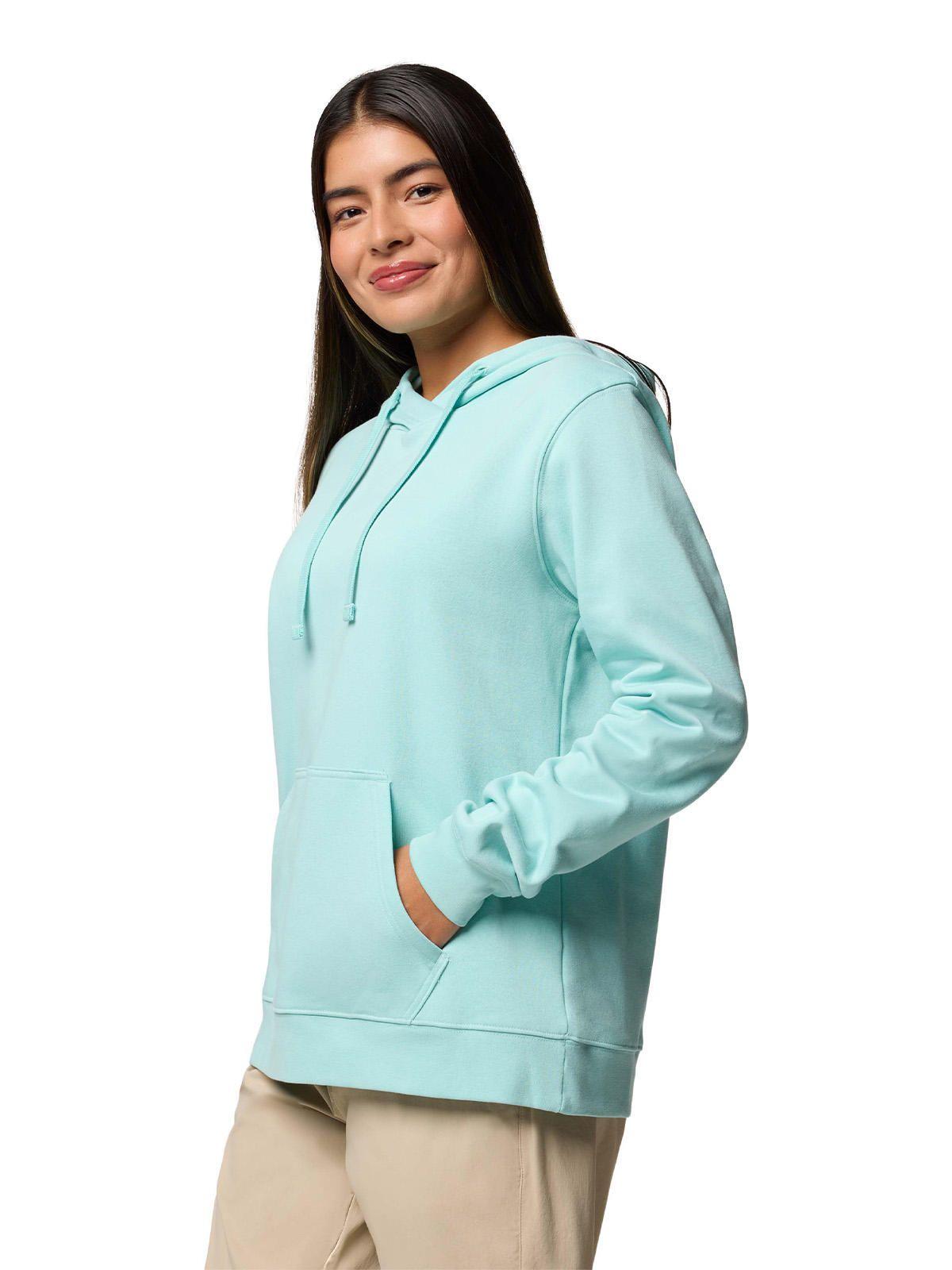 Polerón Mujer Beaumount Graphic Hoodie Verde-1