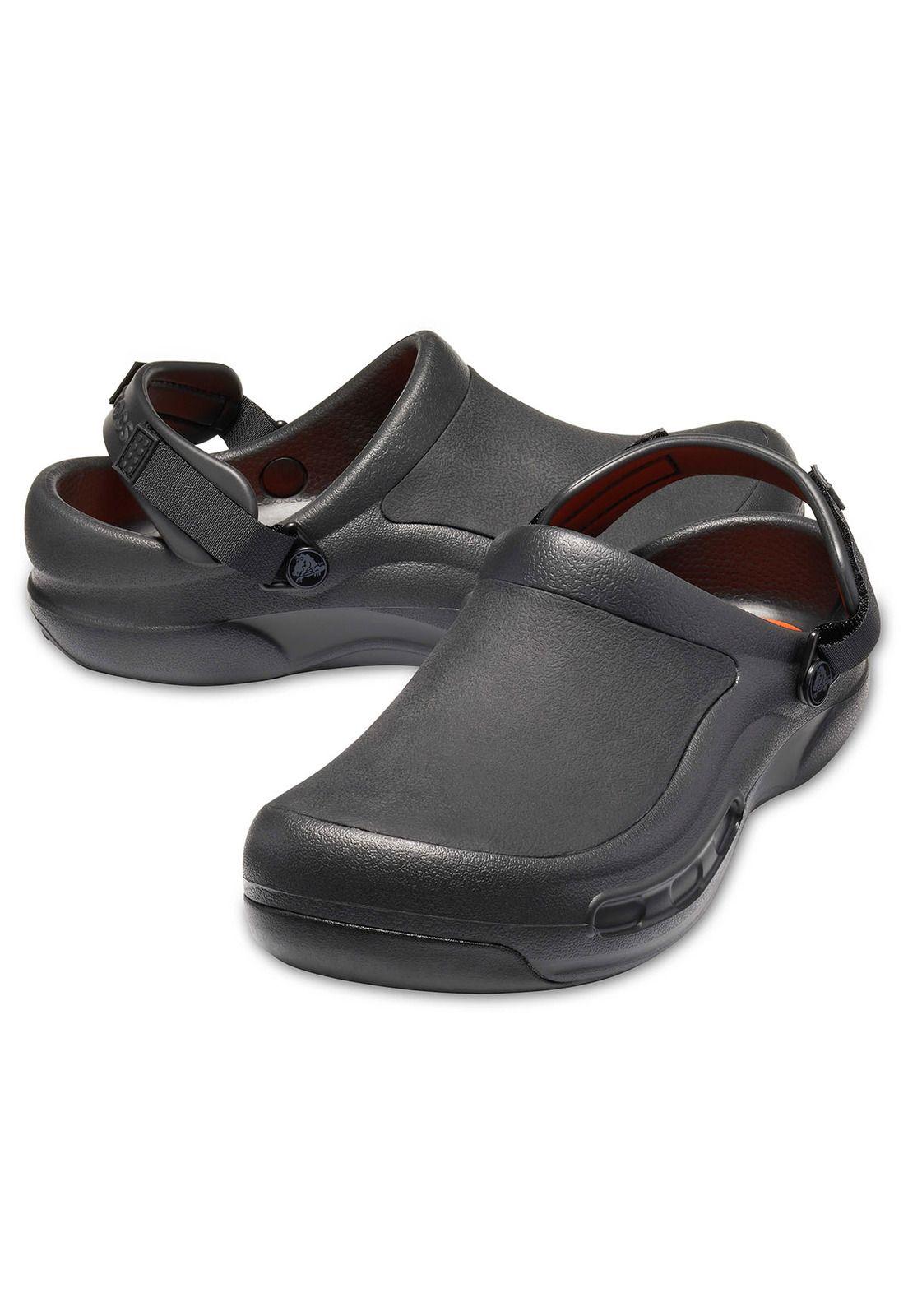 Zueco Crocs Hombre Bistro Pro Literide Negro-1