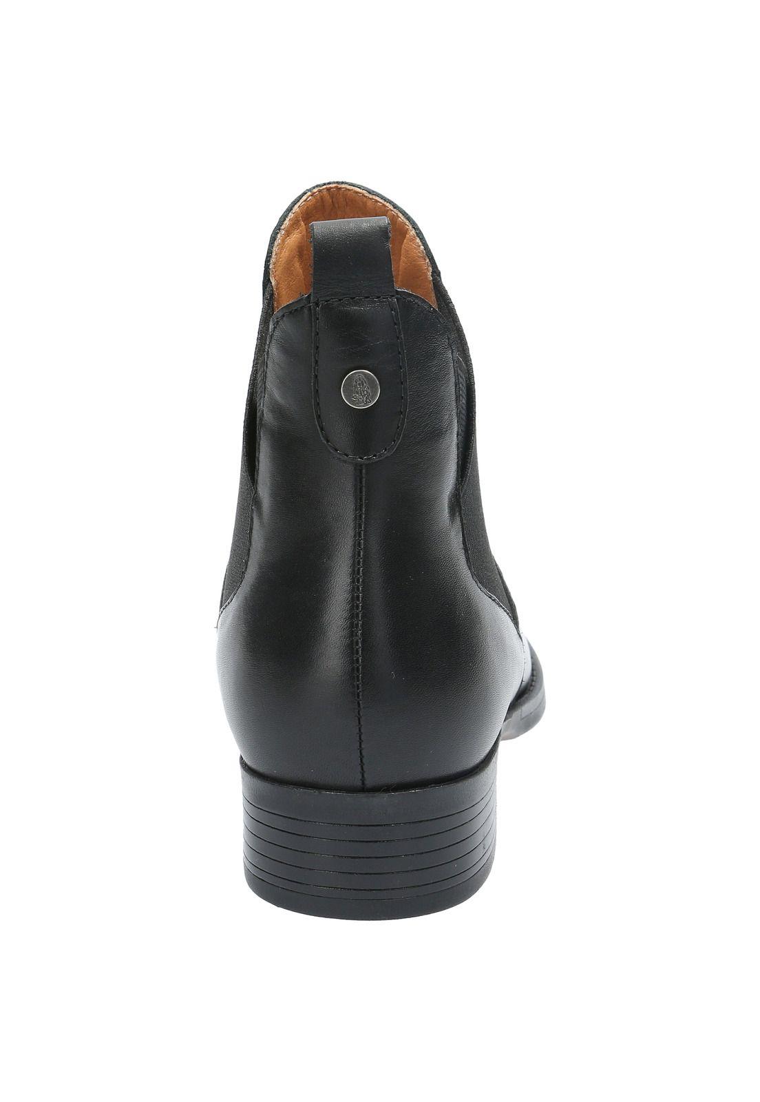 Botin Cuero Mujer Damaris Negro-6