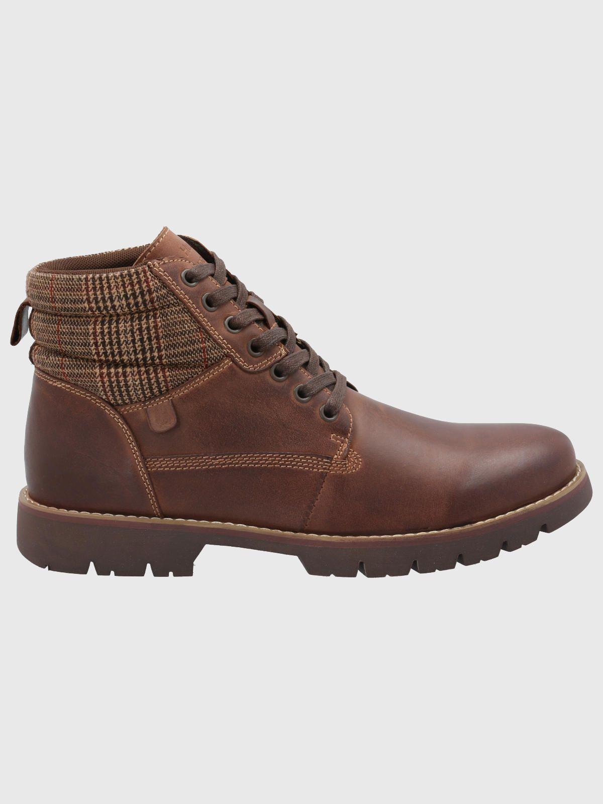 Botin Cuero Hombre Rosco Café-1