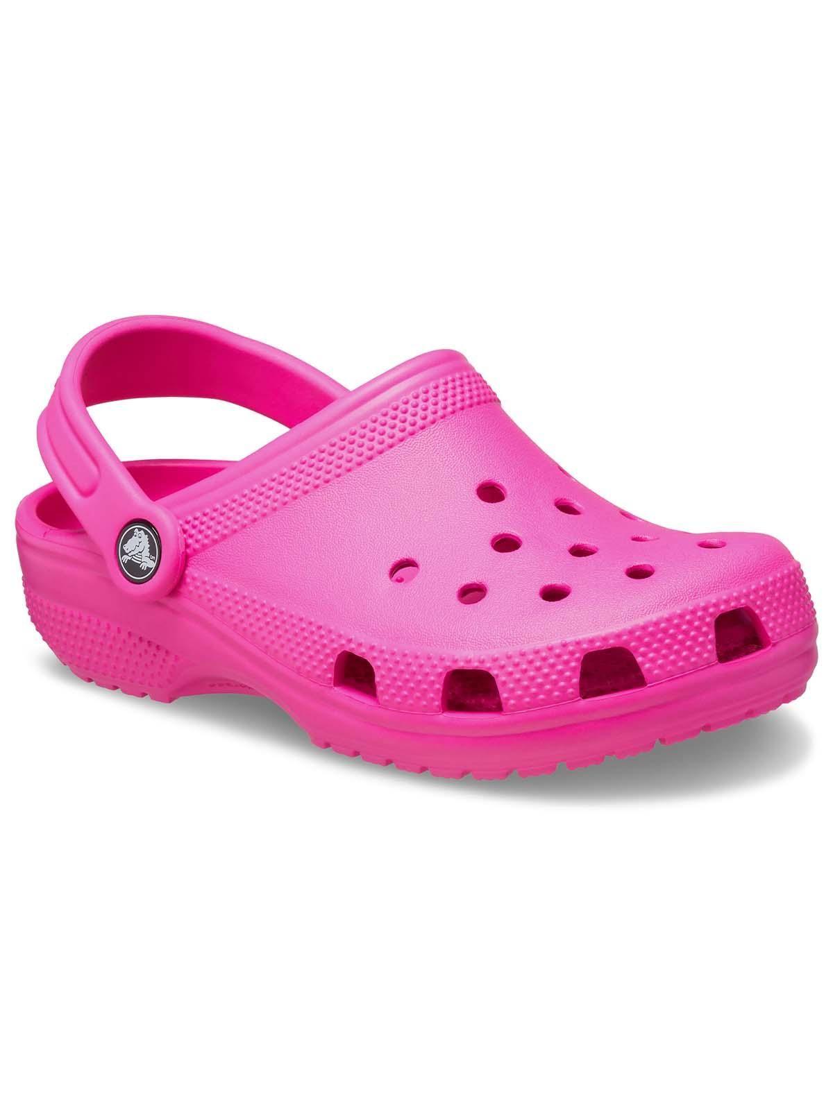Zueco Crocs Niña Pequeña Classic Clog T Rosado-4