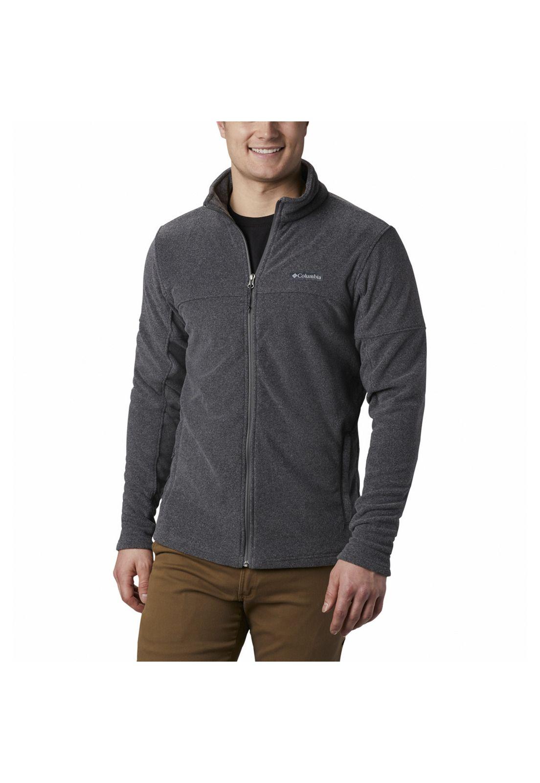 Polar Hombre Basin Trail Full Zip Gris-0
