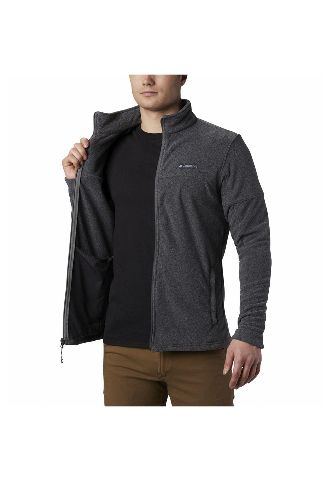 Polar Hombre Basin Trail Full Zip Gris-4