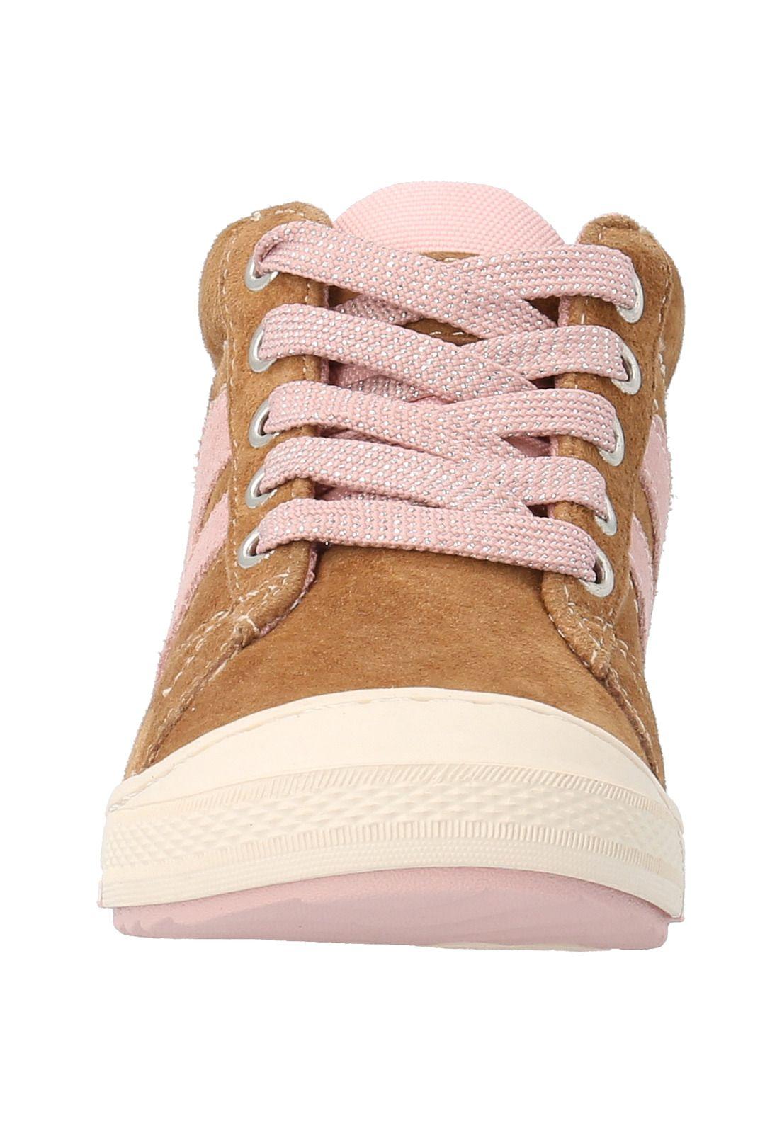 Zapatilla Cuero Niña Hercules Café (19-25)-2