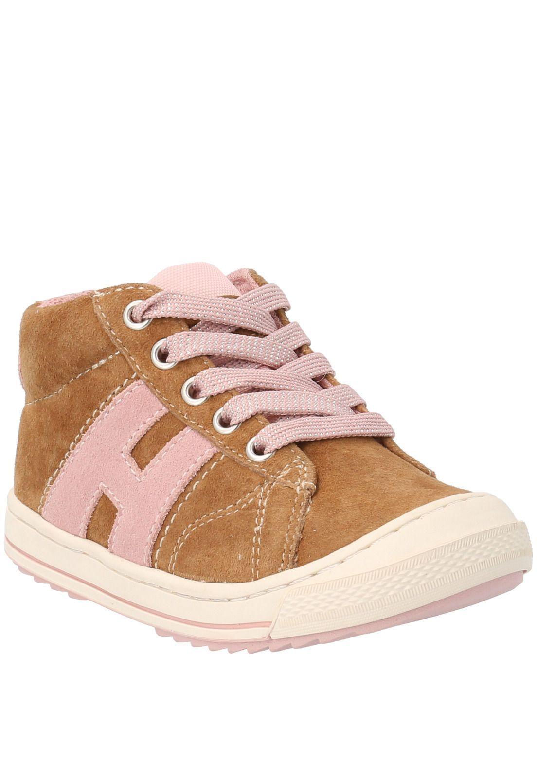 Zapatilla Cuero Niña Hercules Café (19-25)-0