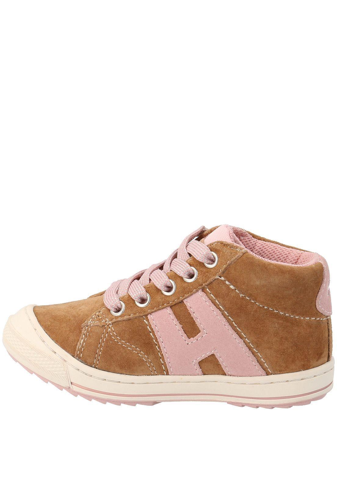 Zapatilla Cuero Niña Hercules Café (19-25)-4