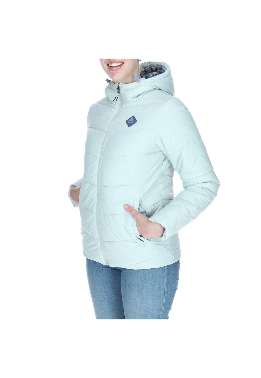 Parka Mujer Maje Gris -1