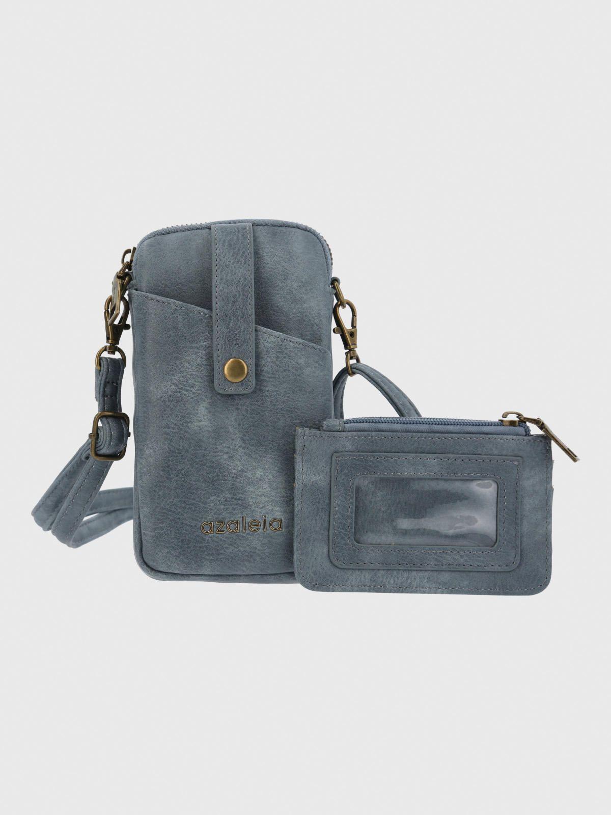 Cartera Mujer Esther Cross Azul-2