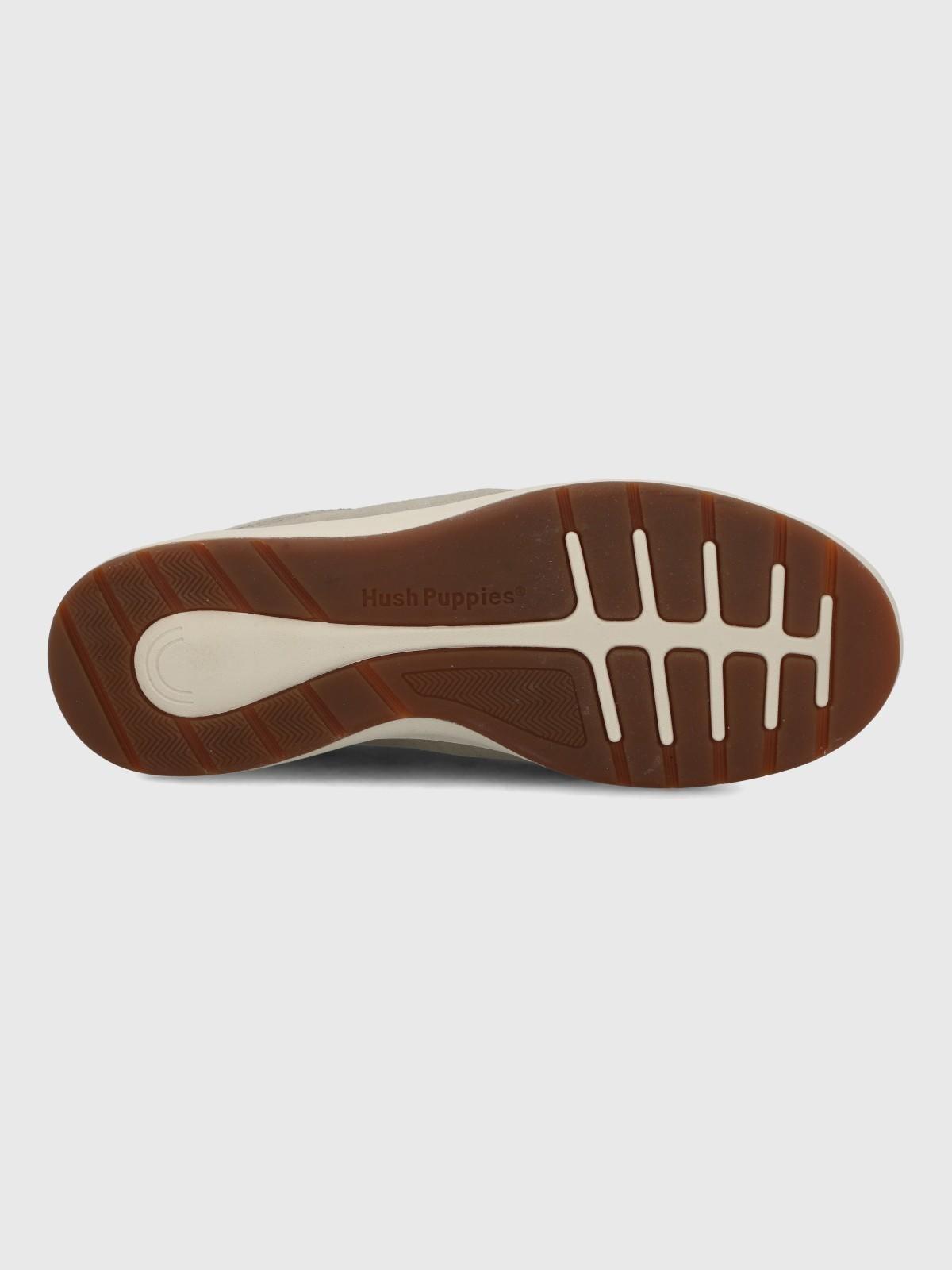 Zapatilla Cuero Mujer Spinal Laceup Gris-7