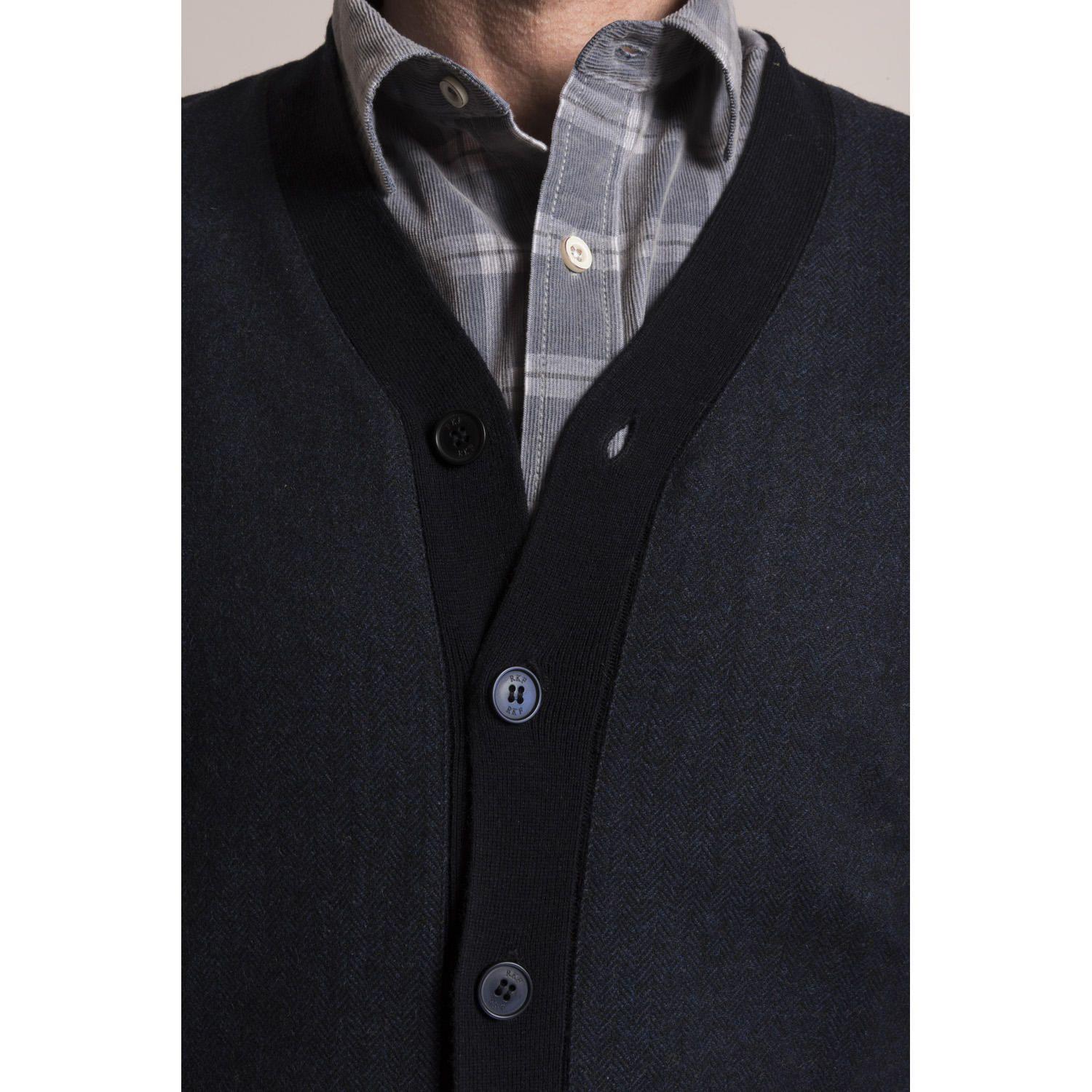 Cardigan Spike Rockford Azul-3