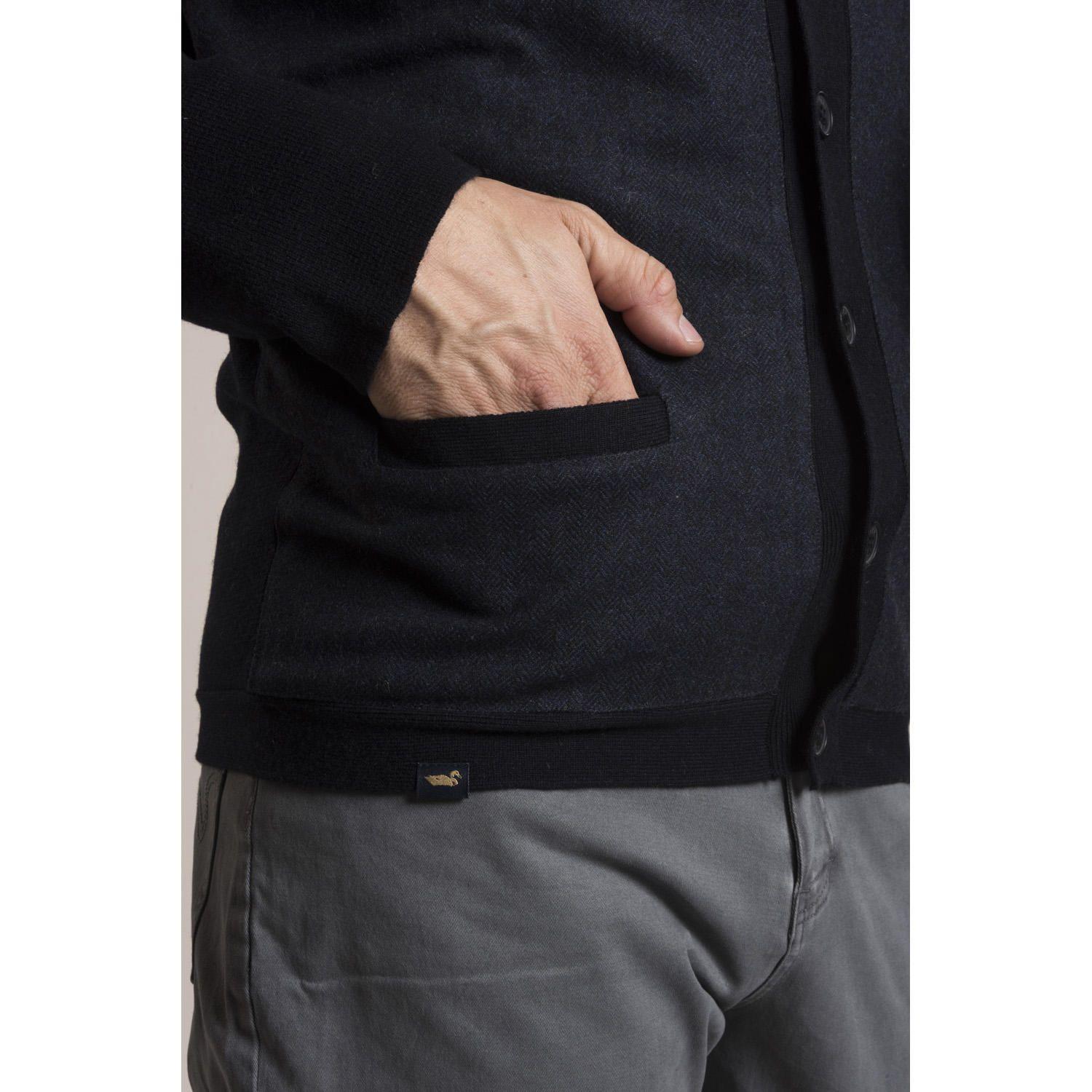Cardigan Spike Rockford Azul-4