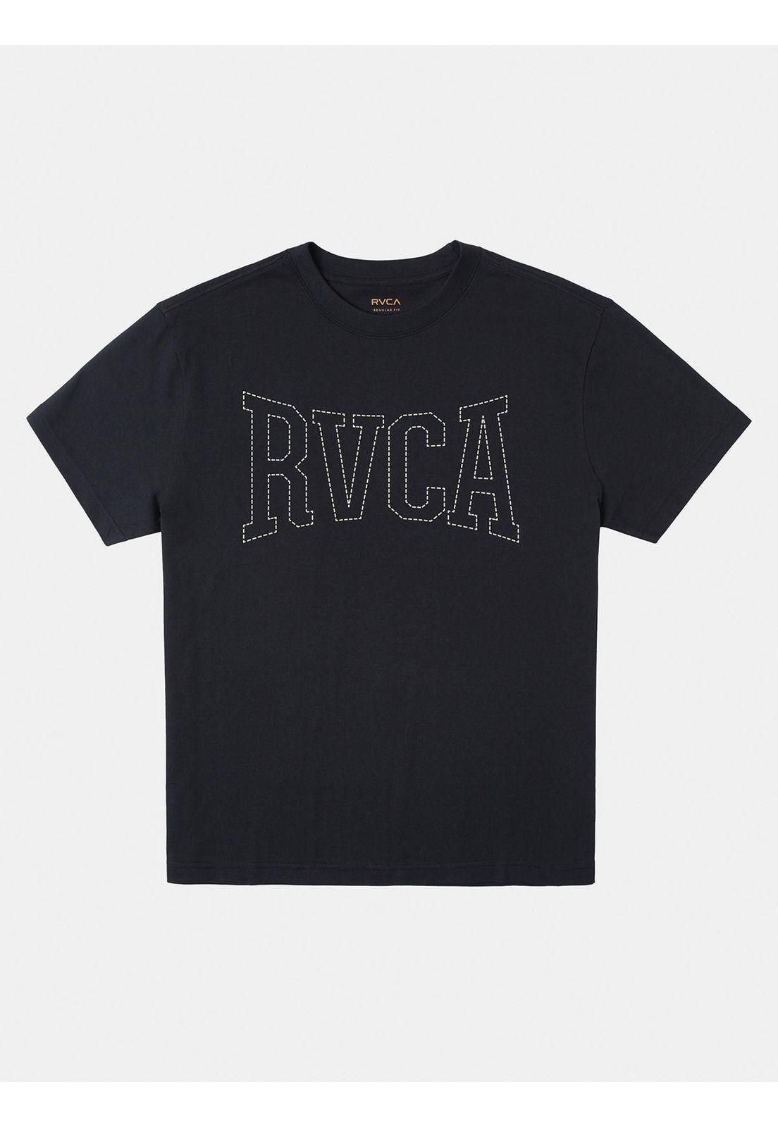 Polera Manga Corta Hombre Stitch Negra-0