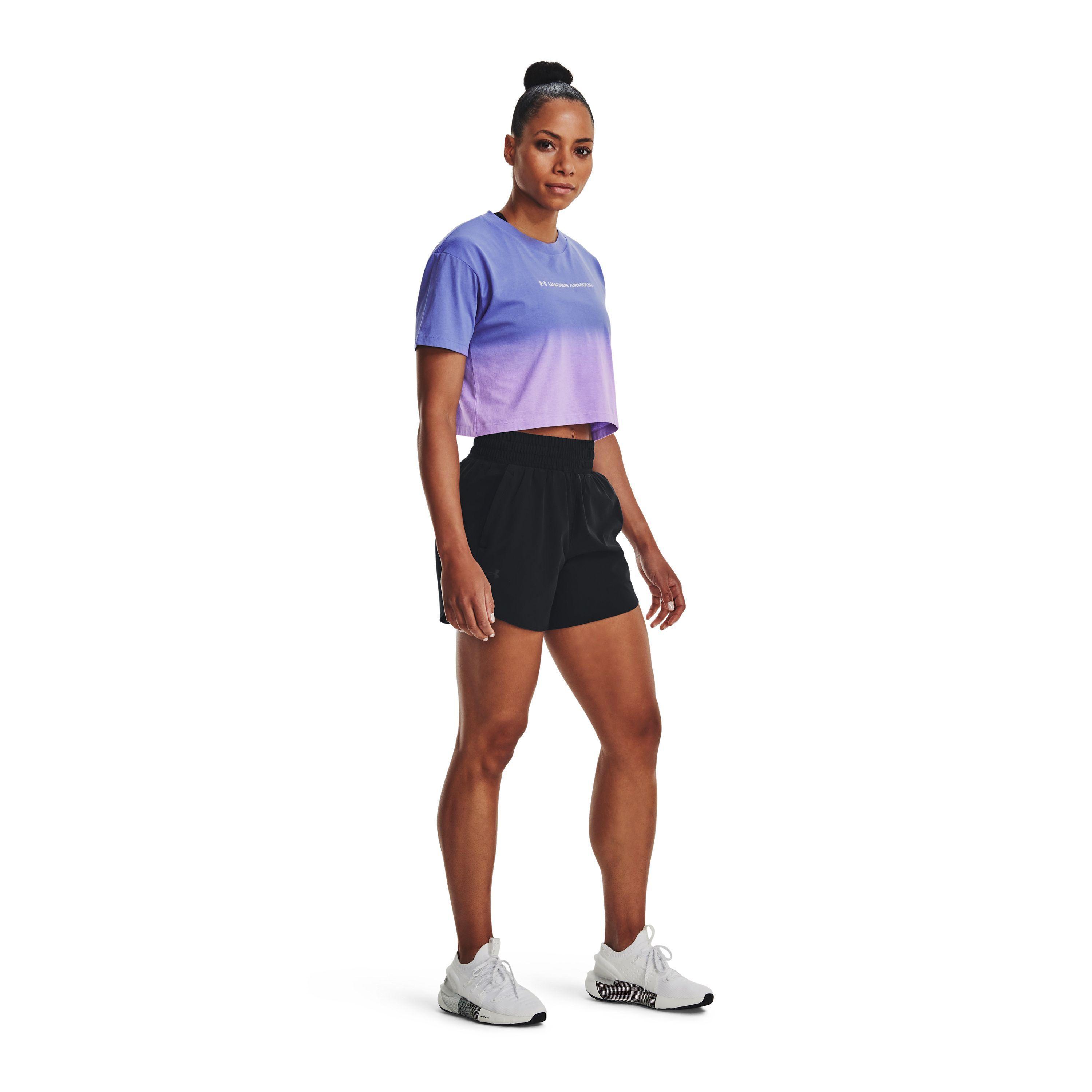 Short Training Flex Woven 13Cm Negro Mujer-5