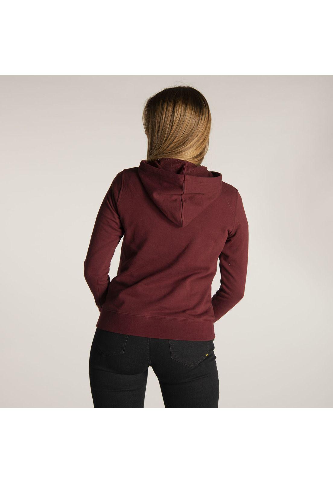 Polerón Mujer W Fdtn Logo Ft Hoody Rojo-2