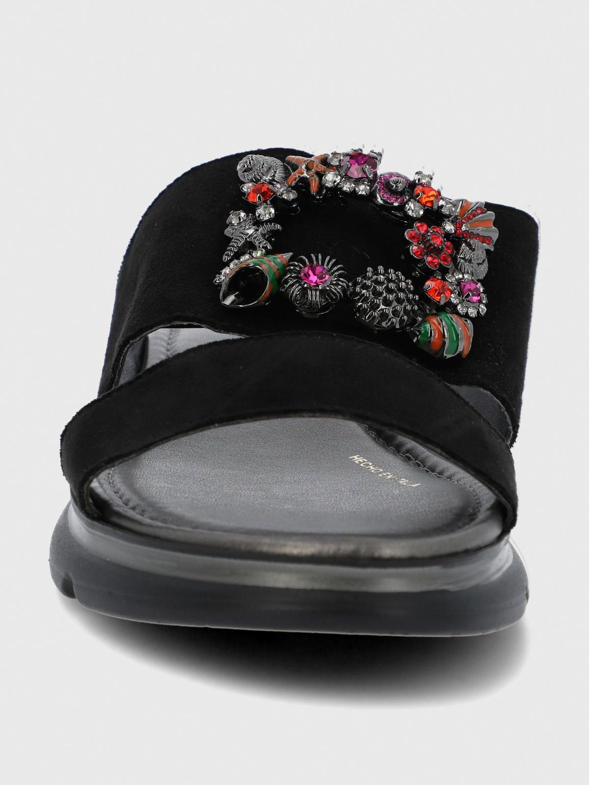 Sandalia Cerutti Mujer Aquino Negra-4