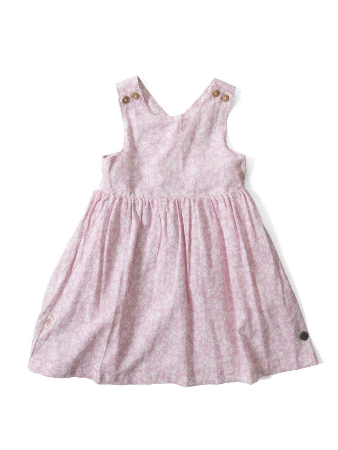 Vestido Niña Ali Rosado-0