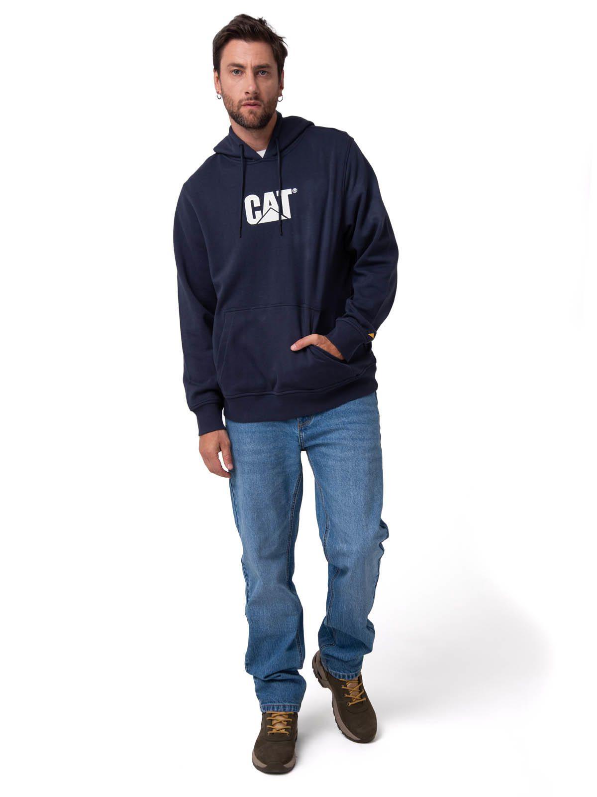 Polerón Hombre Logo Azul Oscuro-4