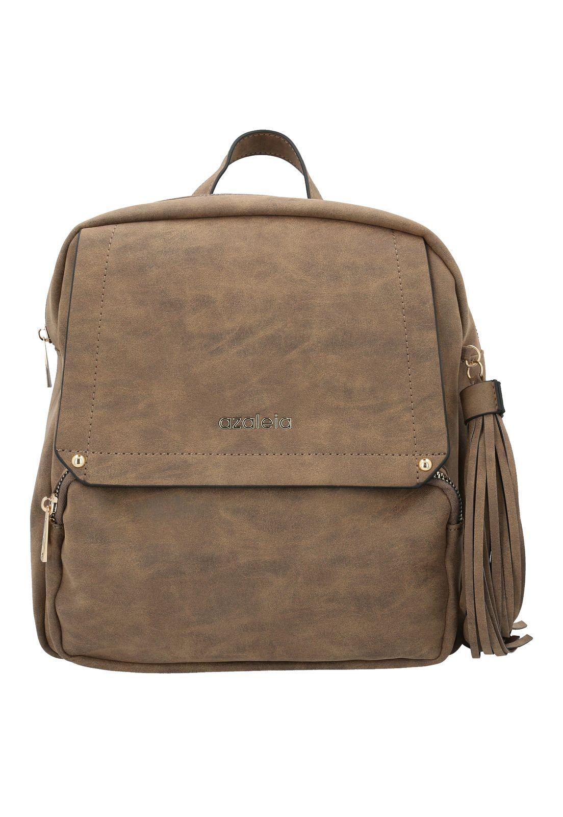 Mochila Mujer Trexi Back Camel-0