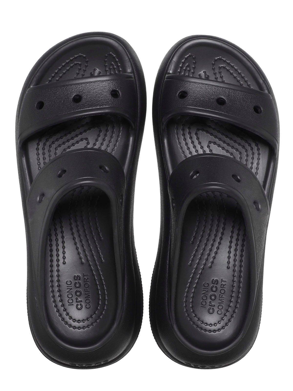 Sandalia Crocs Mujer Crush Sandal Negro-4