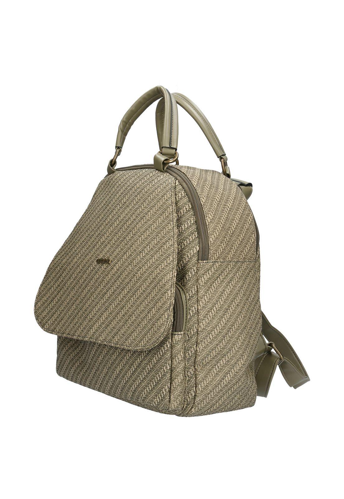 Mochila Convertible Mujer Elena Backbag Verde-1