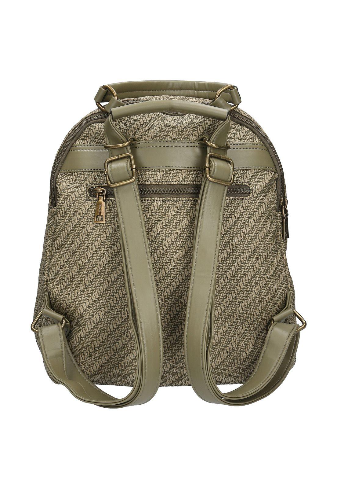 Mochila Convertible Mujer Elena Backbag Verde-2