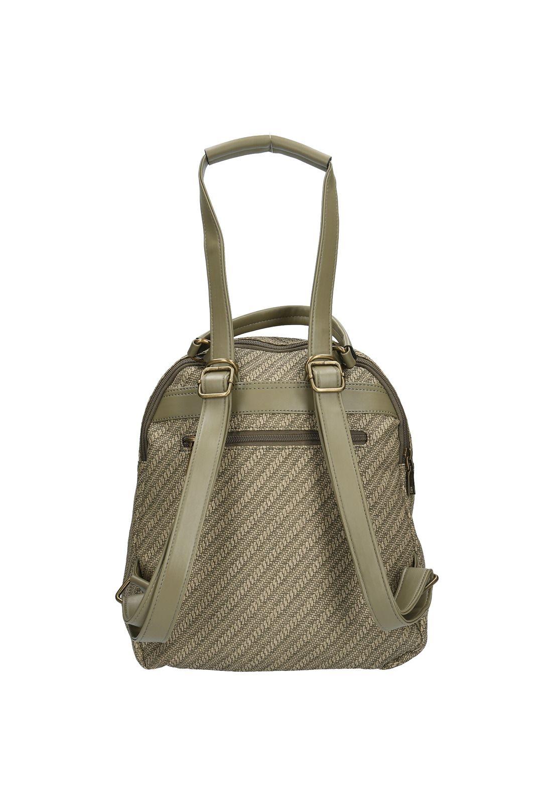 Mochila Convertible Mujer Elena Backbag Verde-3