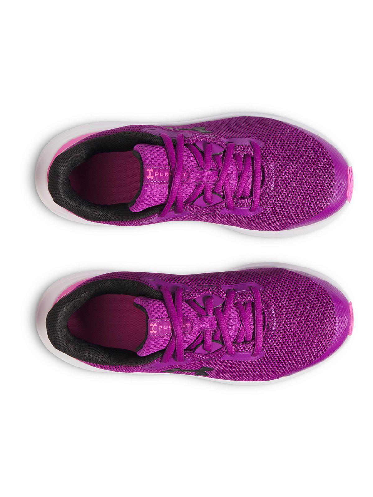 Zapatillas run Pursuit 4 para niñas morado-4