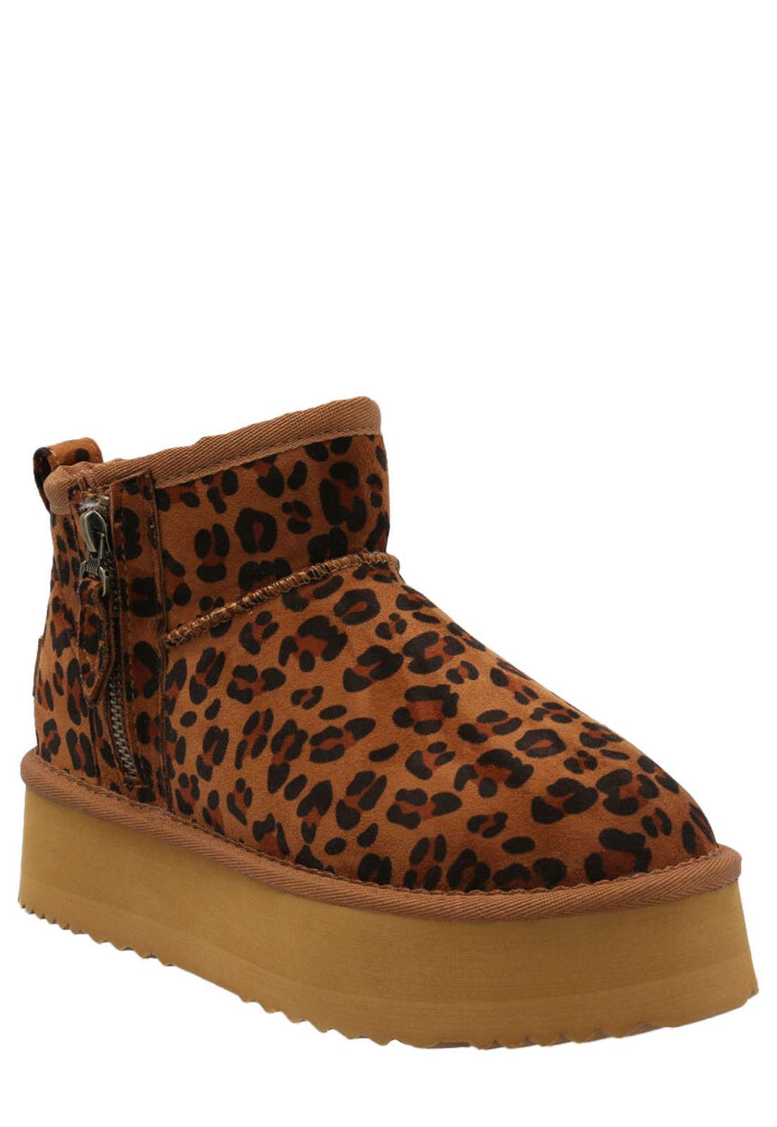 Botín Mujer Freeze Leopardo-0
