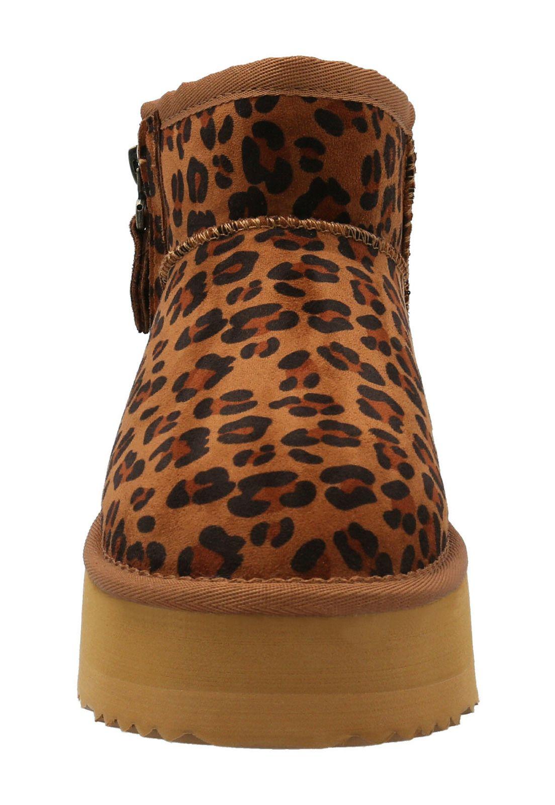 Botín Mujer Freeze Leopardo-4
