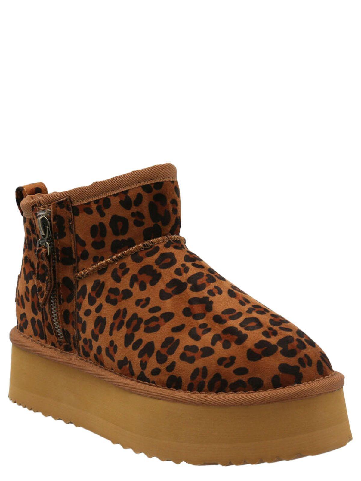 Botín Mujer Freeze Leopardo-0