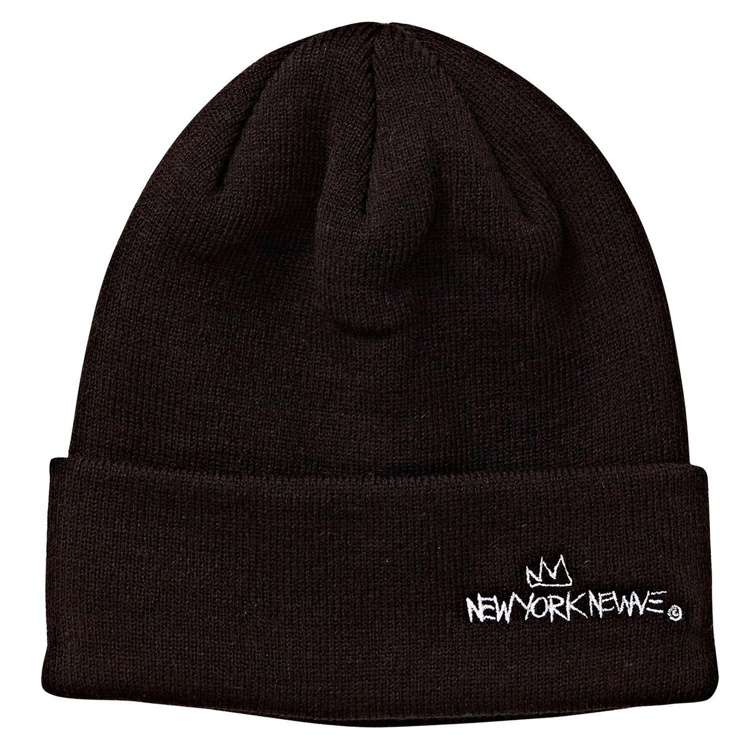 Gorro Hombre Basquiat Beanie Negro-0