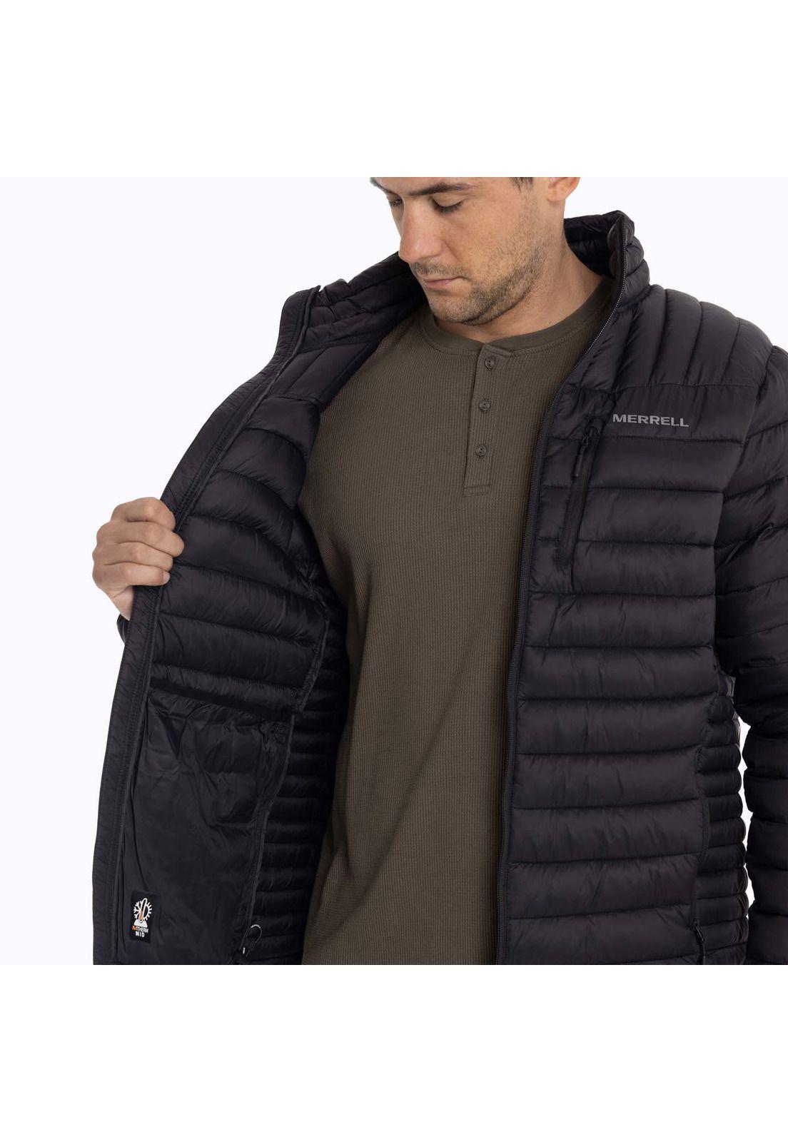 Parka Hombre Klamath Negro Merrell-5
