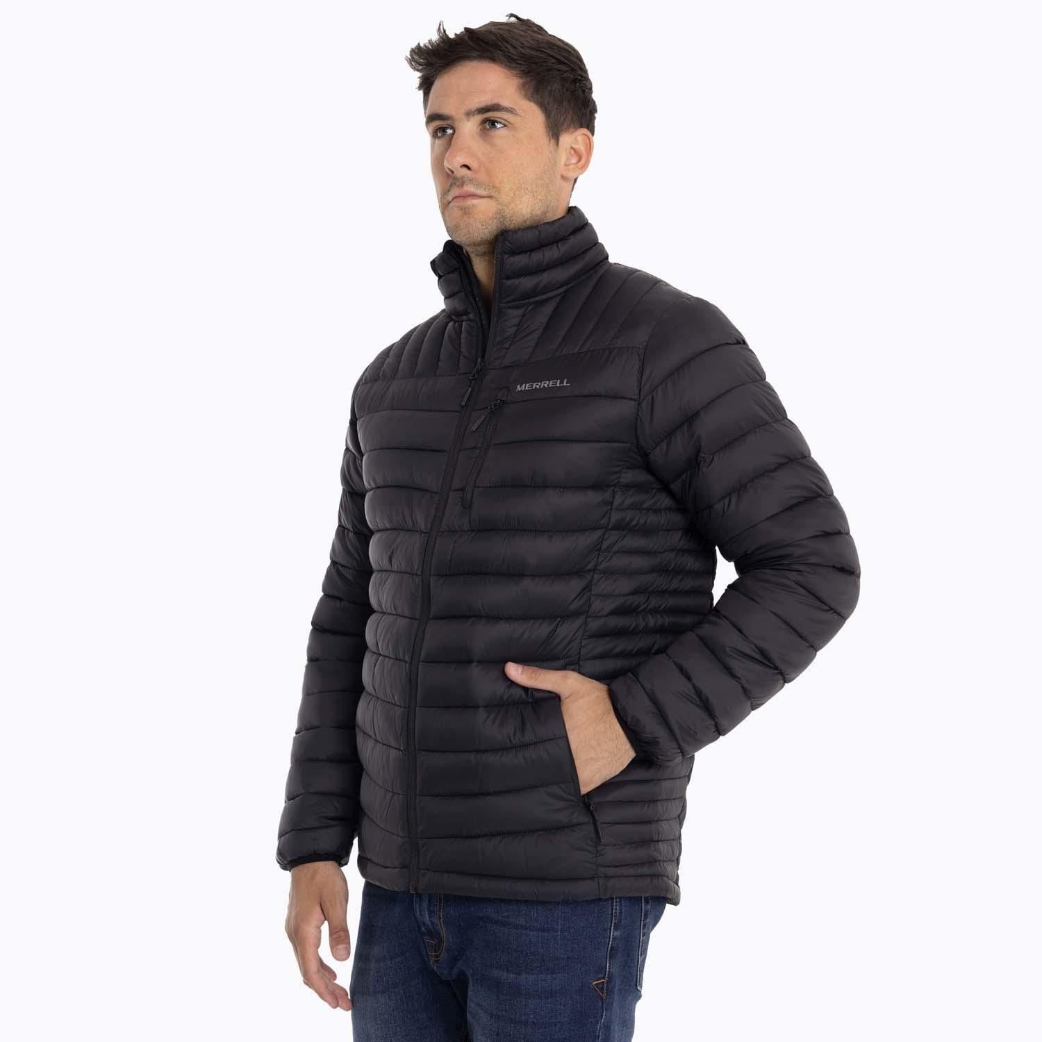 Parka Hombre Klamath Negro Merrell-3