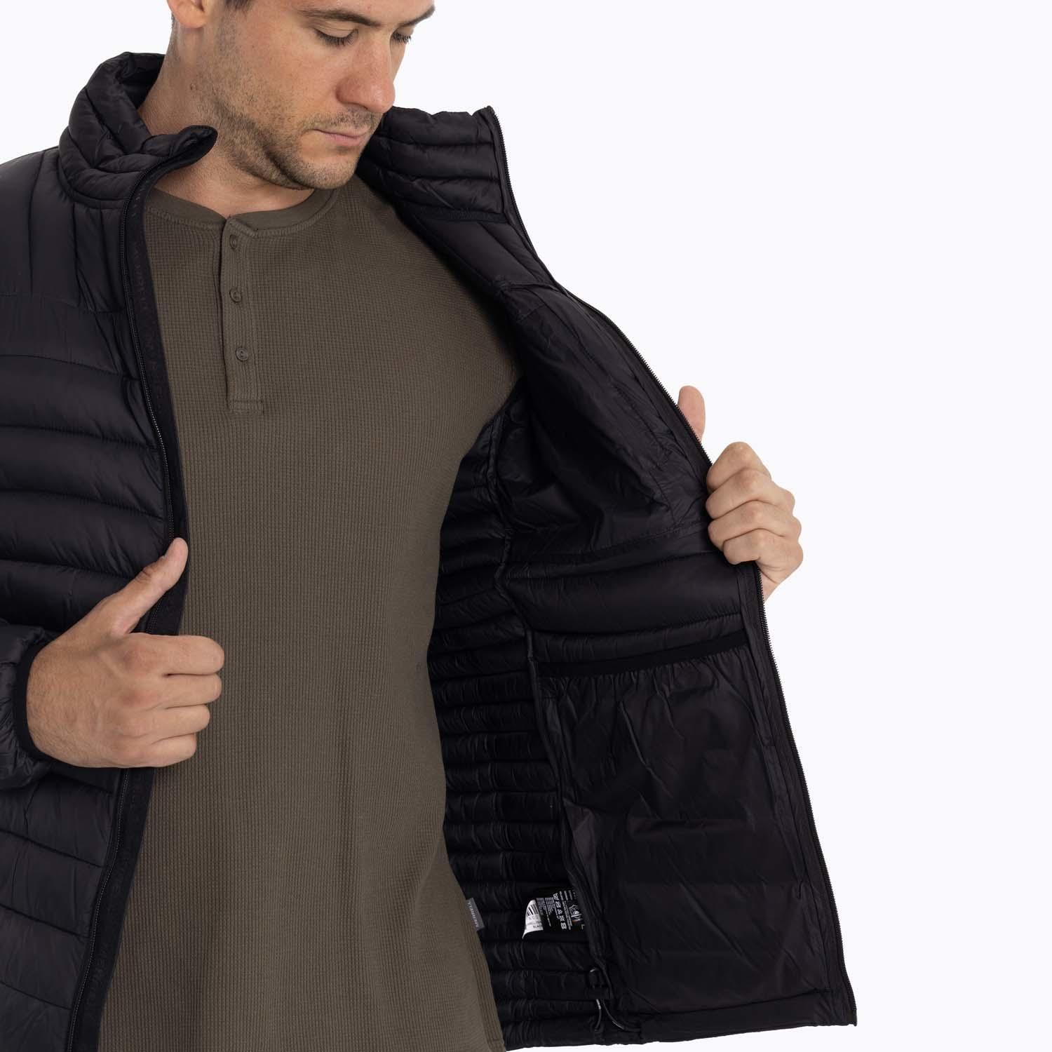 Parka Hombre Klamath Negro Merrell-4