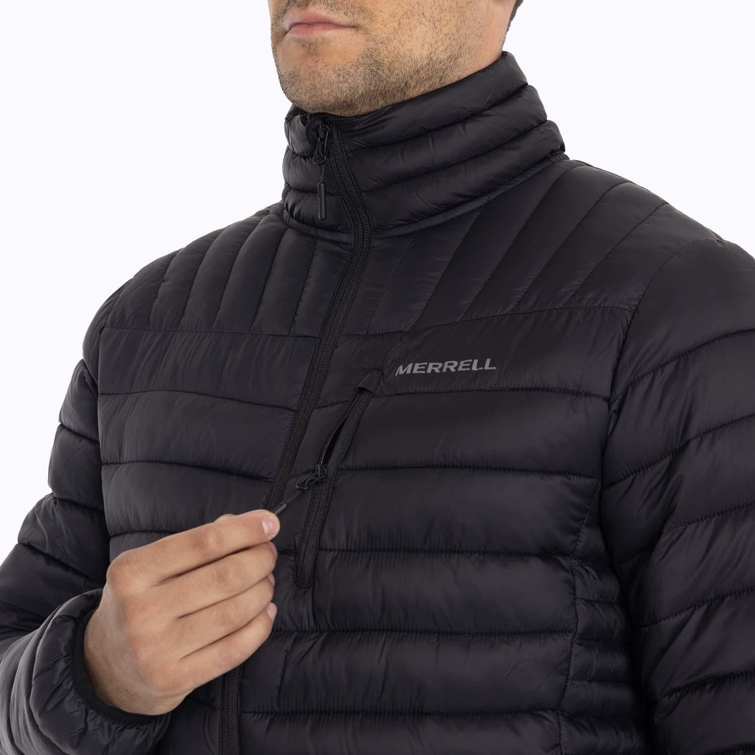 Parka Hombre Klamath Negro Merrell-6