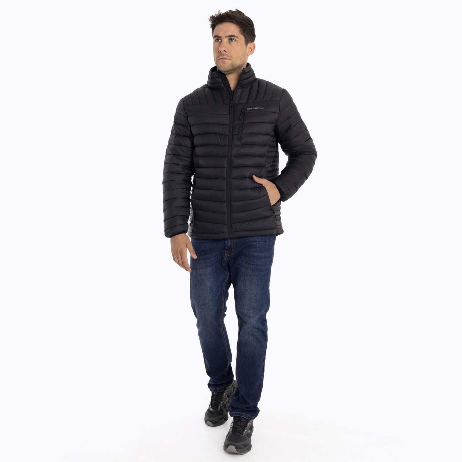 Parka Hombre Klamath Negro Merrell-8